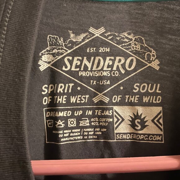 Sendero Provisions Cosmic Cowboy long sleeve tee (S) - Picture 3 of 5